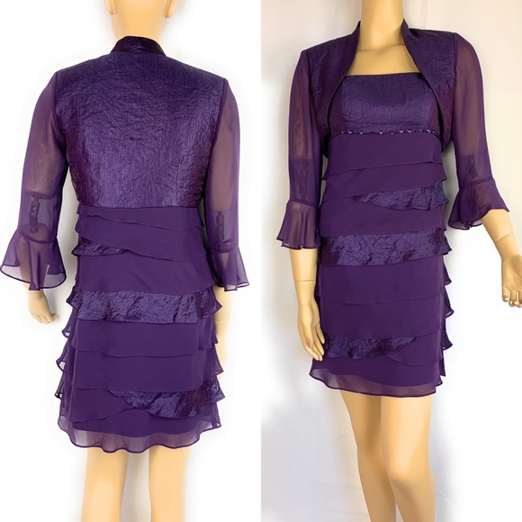Dresses & Skirts - Chiffon dress with jacket
